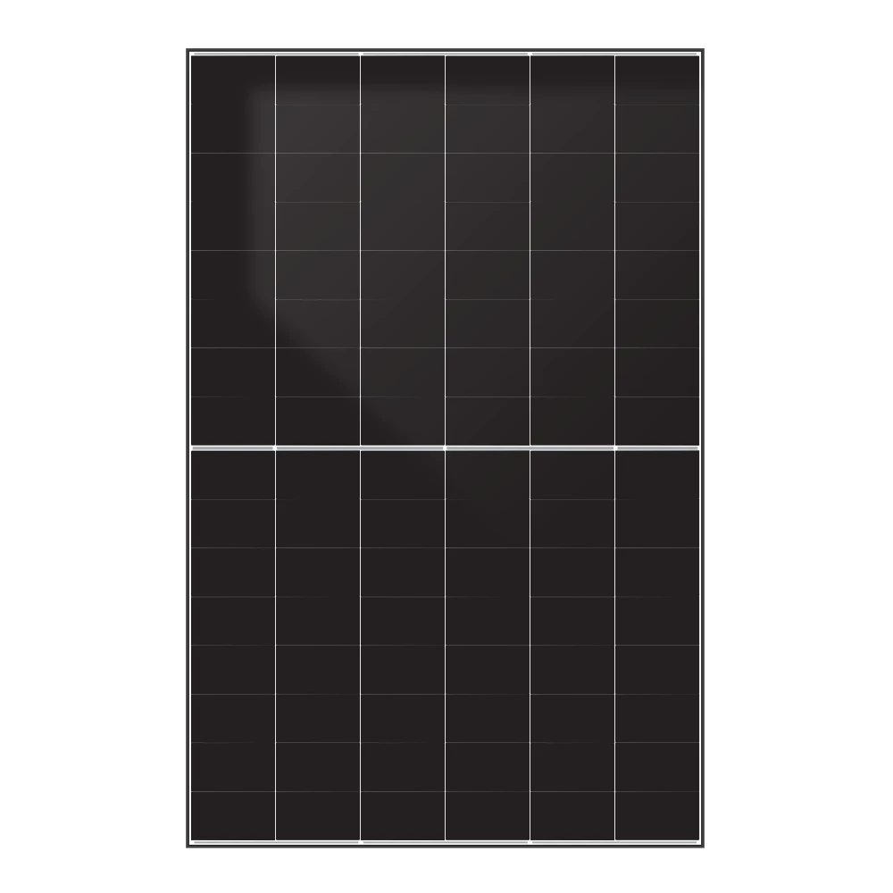 DAH Solar 470 Wp Full-Screen Glas-Glas Solarmodul – Vorderansicht